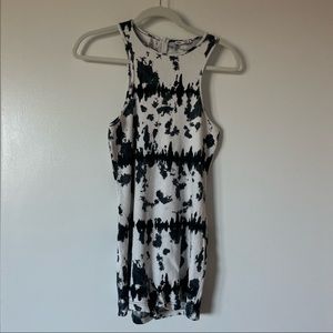 Zara, Size Large, Tie Dye Ribbed Shorts Jumpsuit